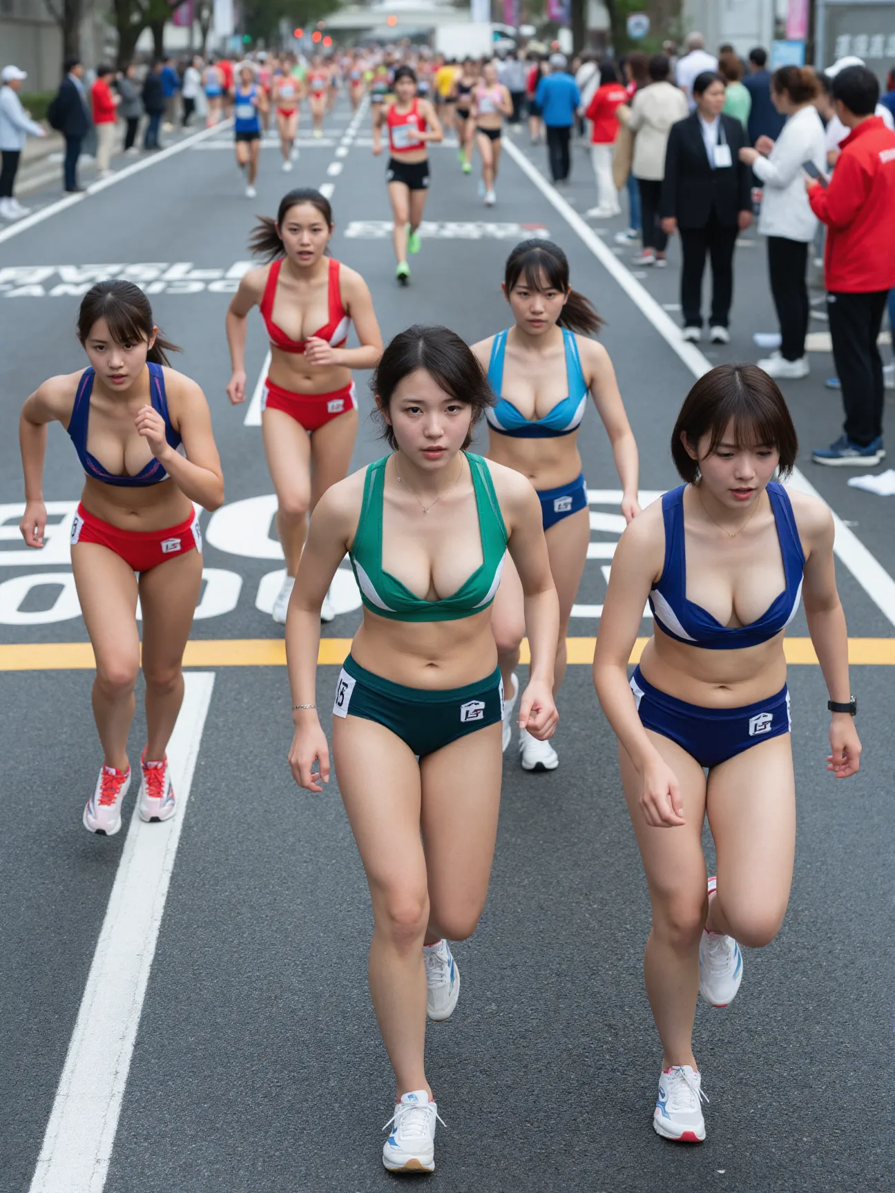 谷間