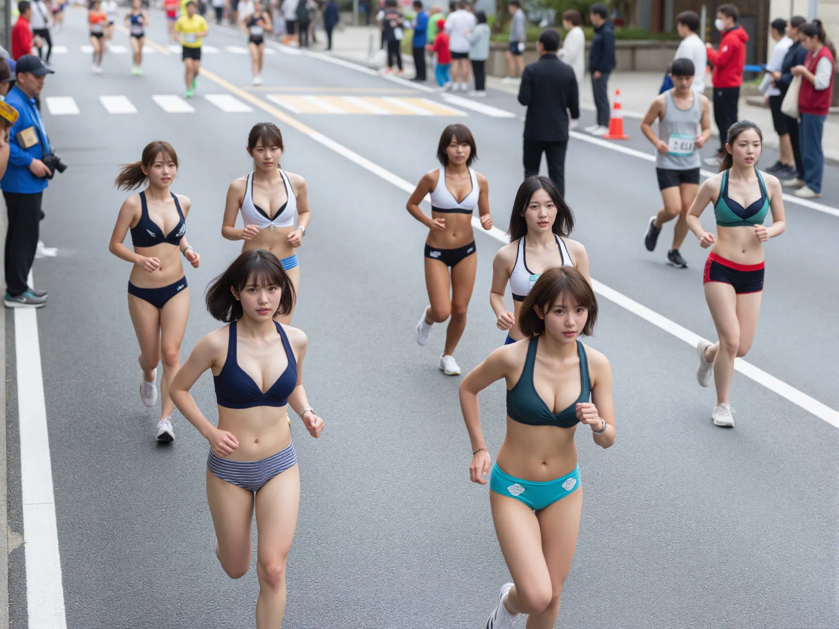 谷間