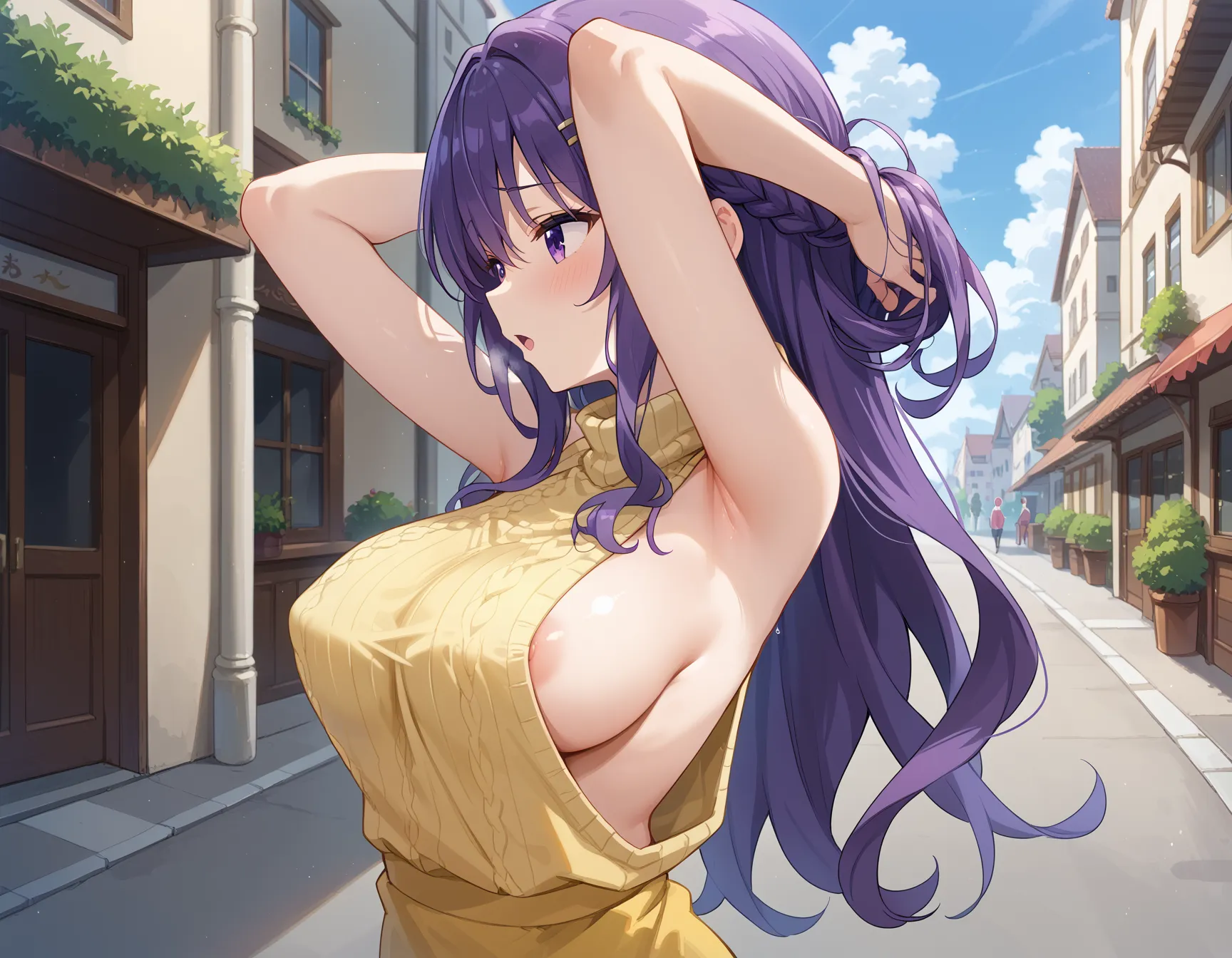 横乳