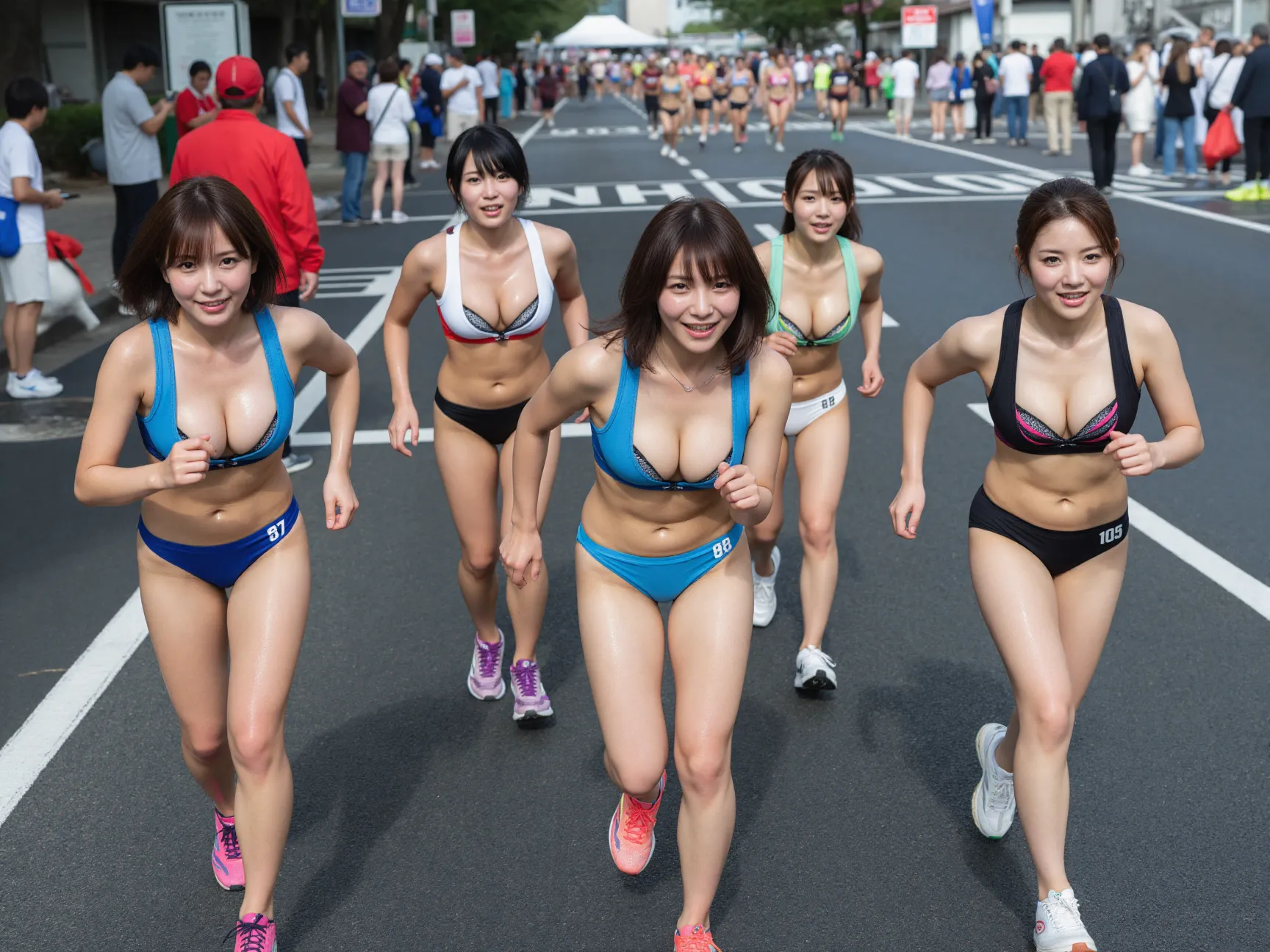 谷間