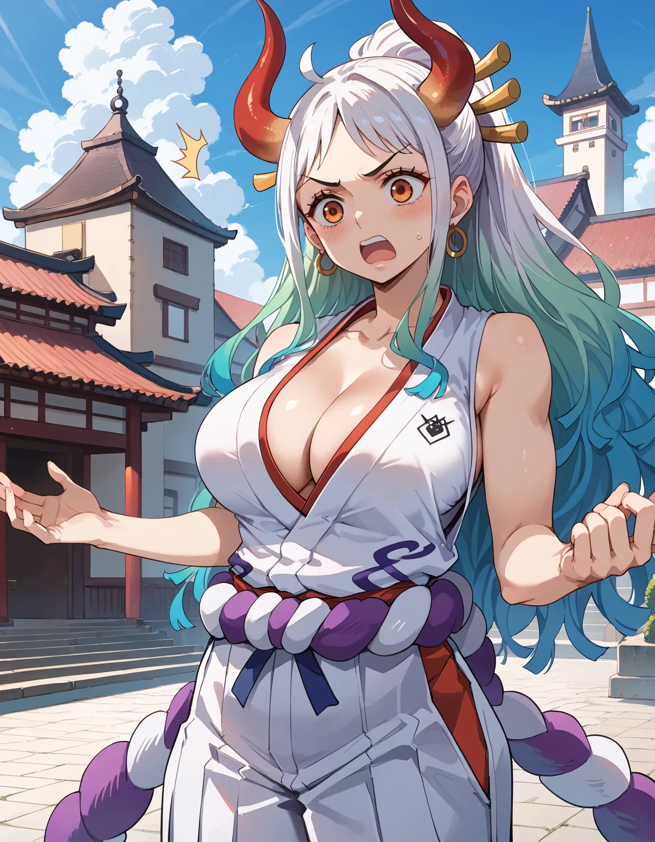 谷間