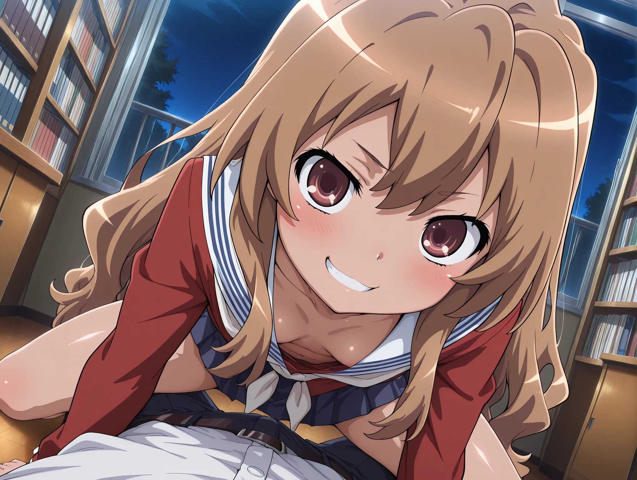 胸チラ