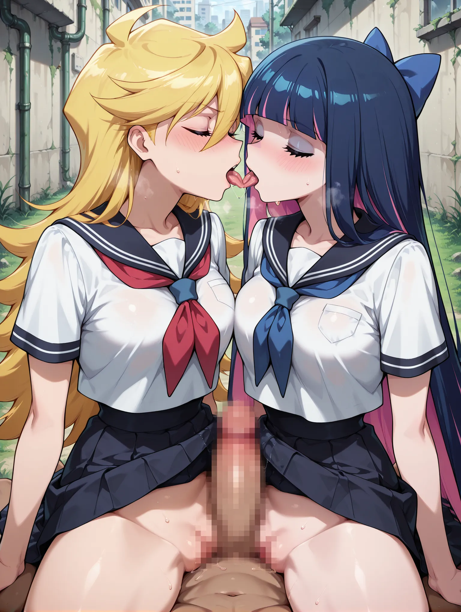パンティ＆ストッキングwithガーターベルト