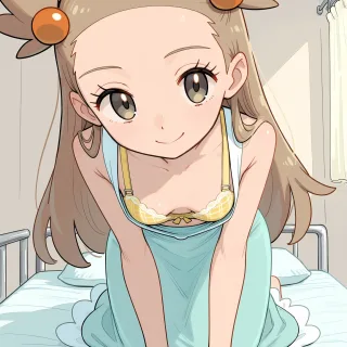 胸チラ