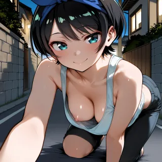 胸チラ