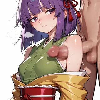 腋コキ