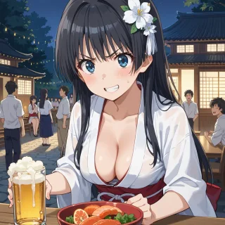 谷間