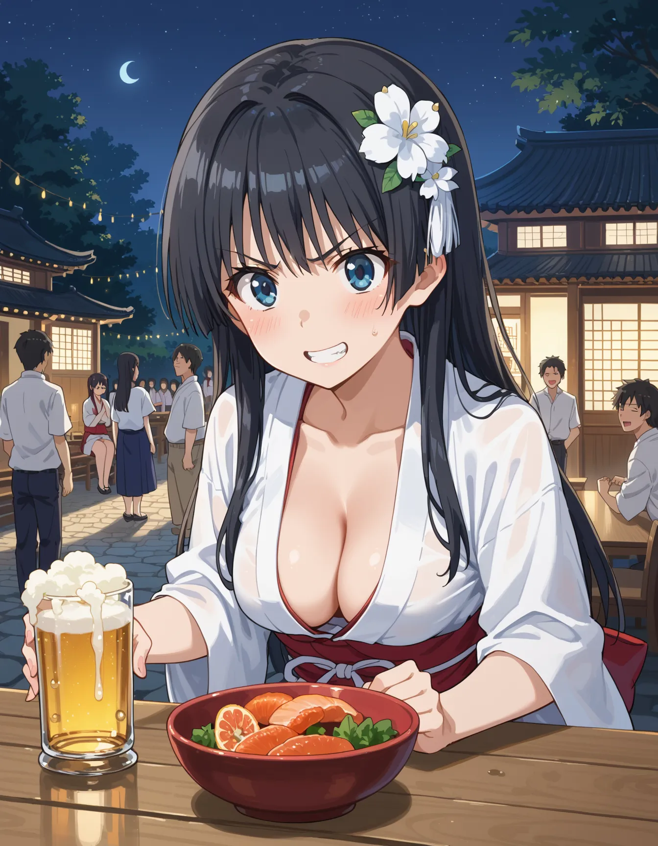 谷間