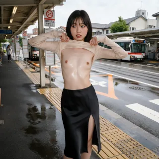 가슴 노출