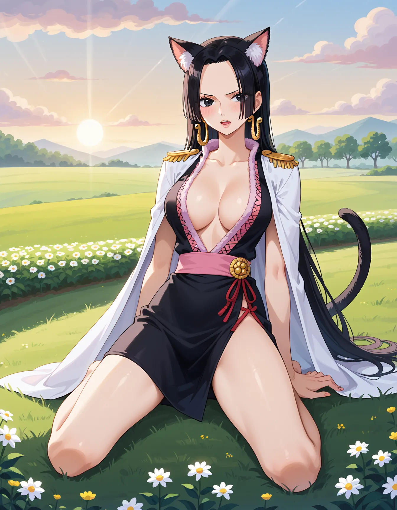 谷間