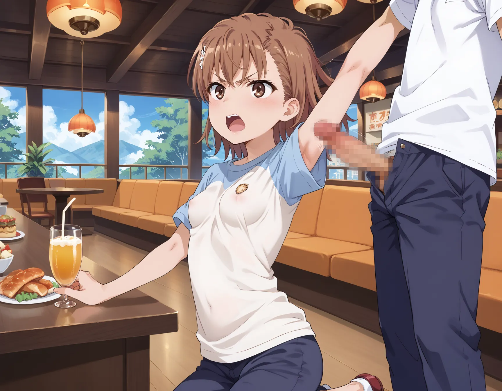 横乳
