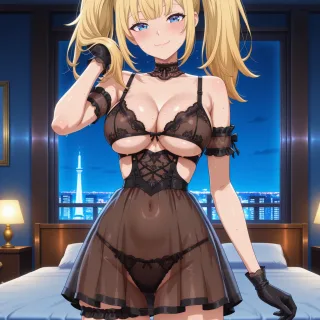 谷間