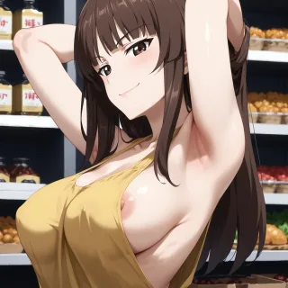 横乳