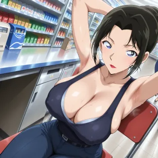胸チラ