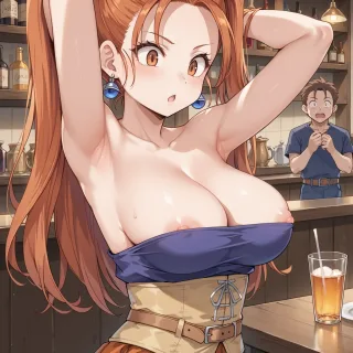谷間