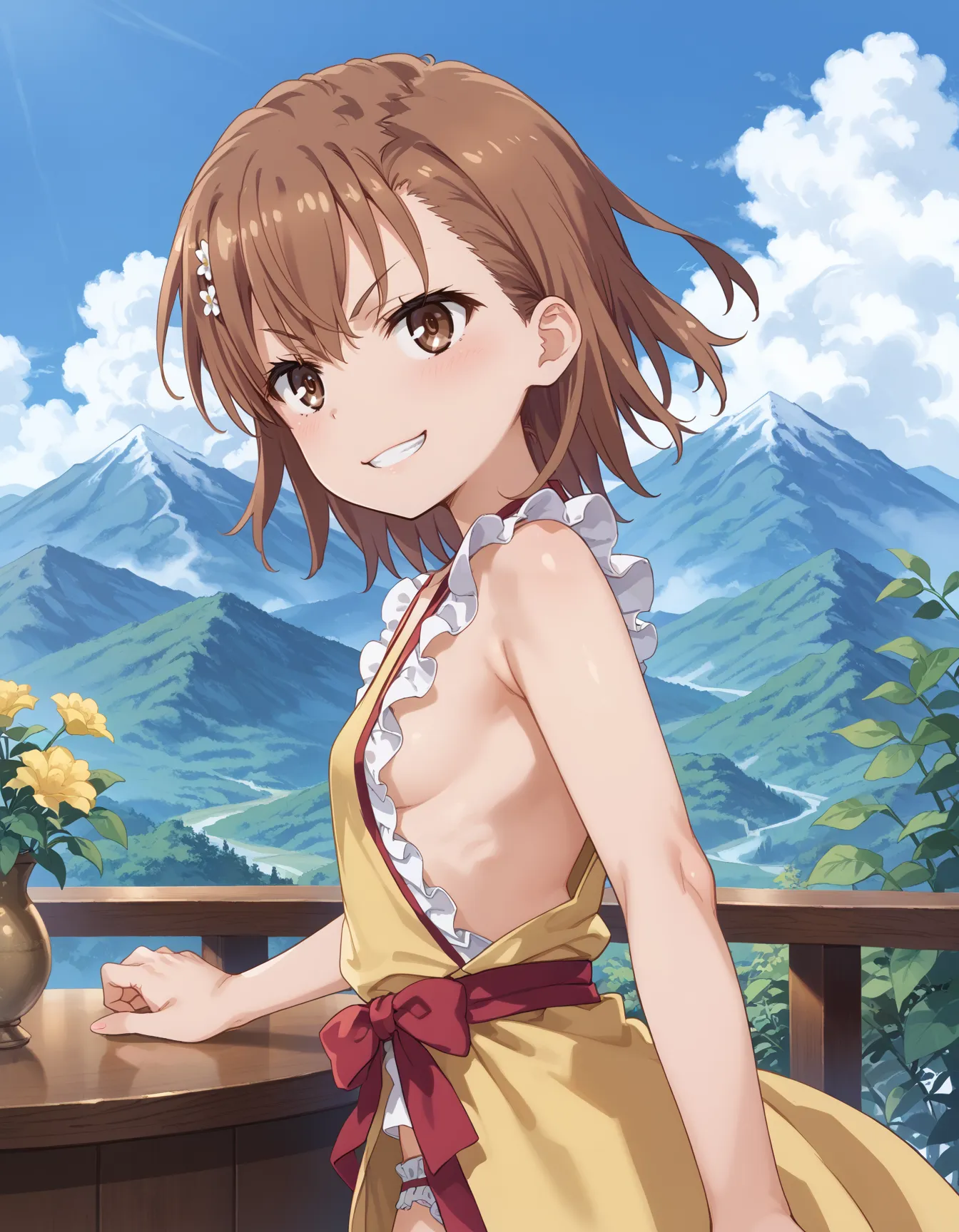 横乳