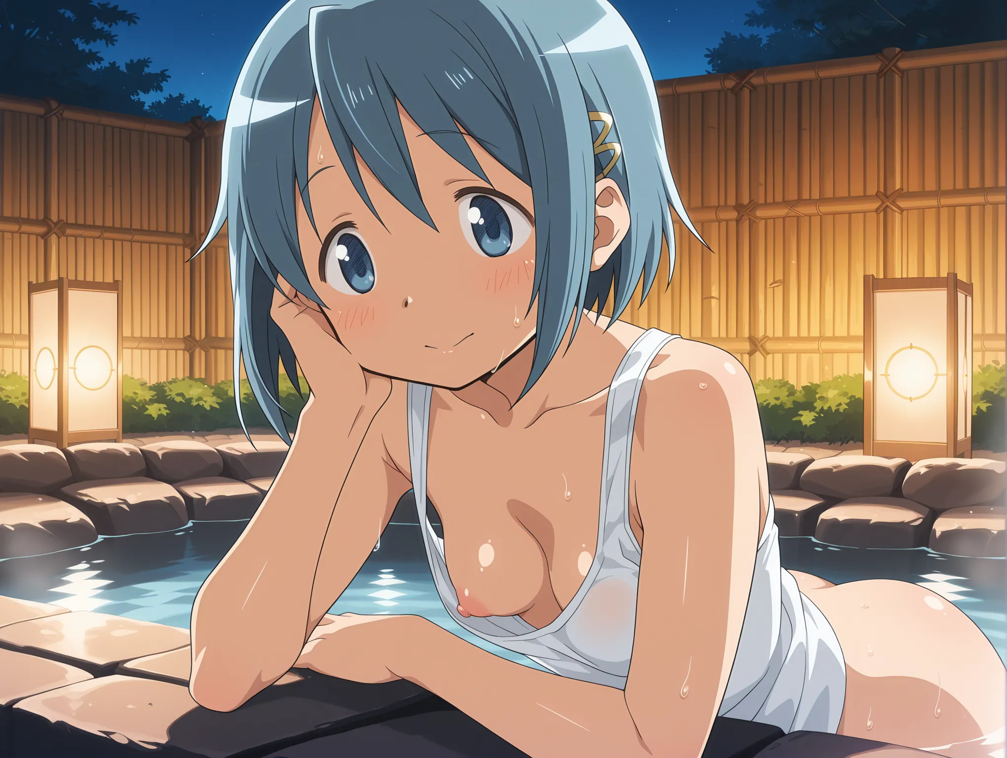 胸チラ