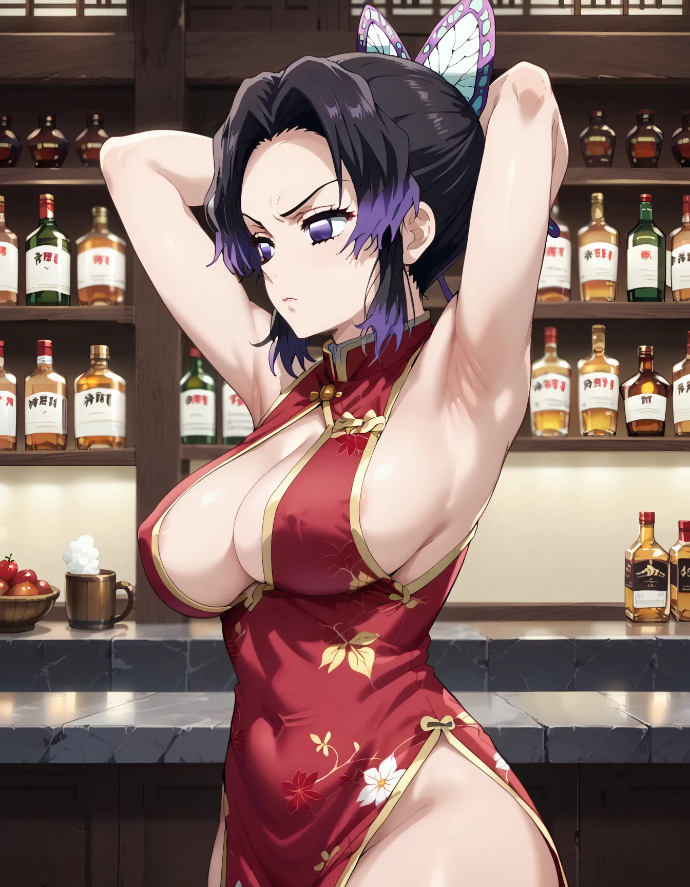 横乳
