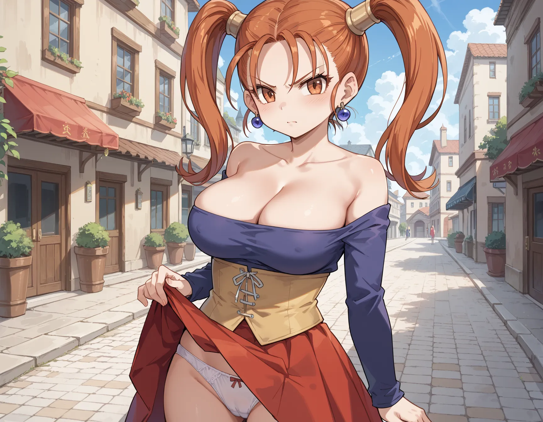 谷間