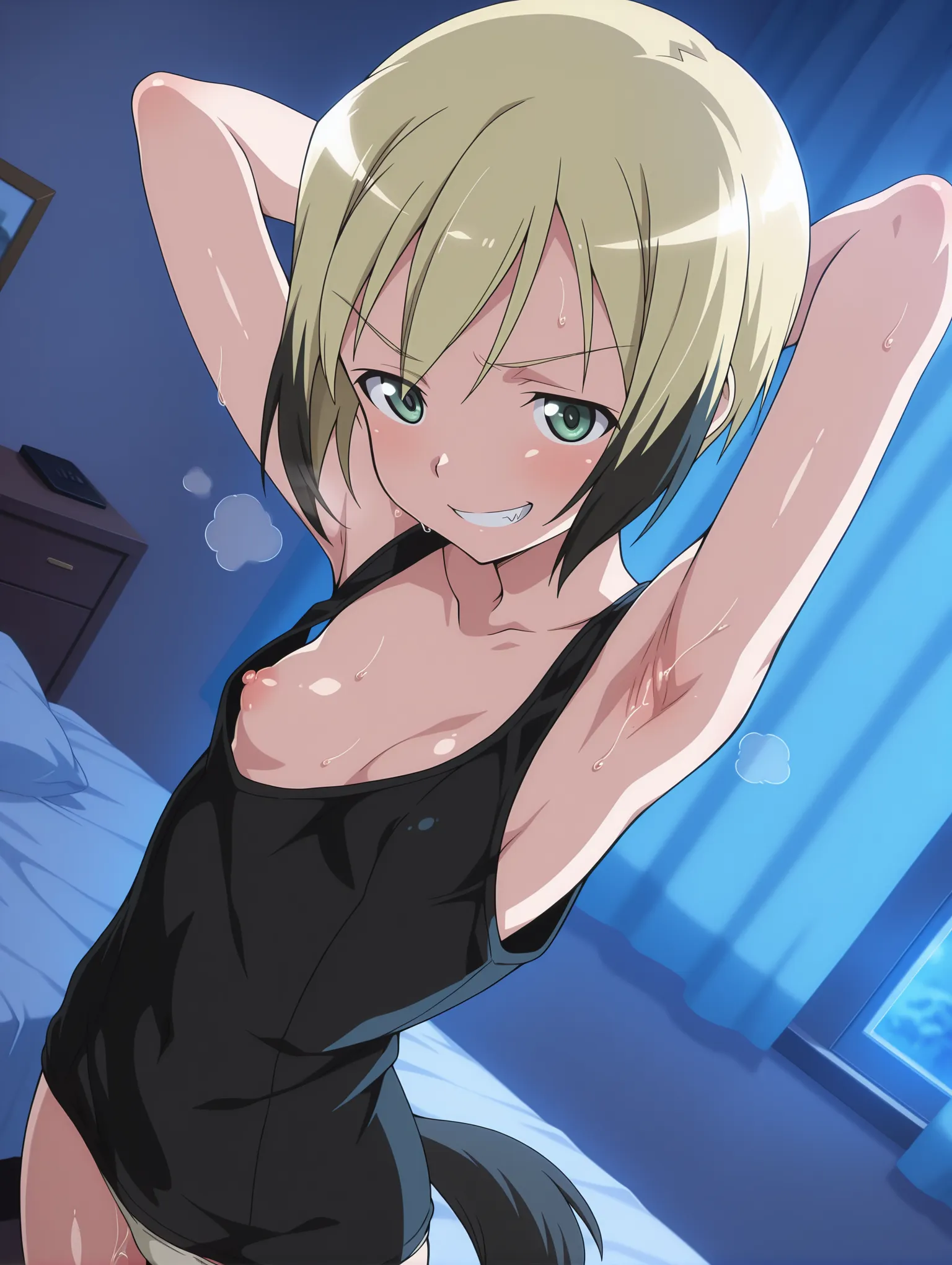 胸チラ