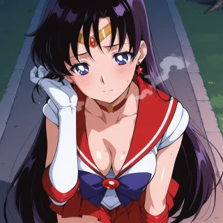 胸チラ