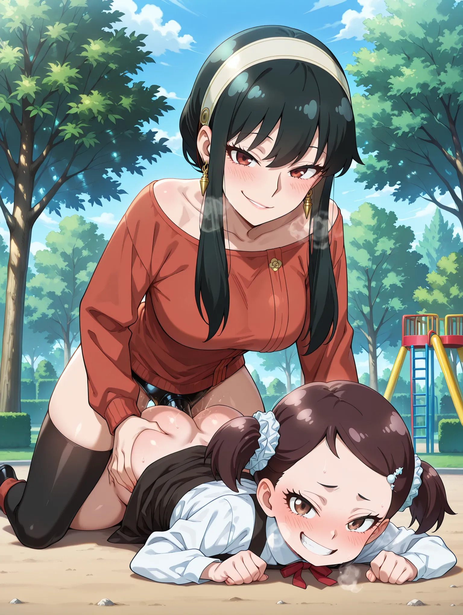 寝バック