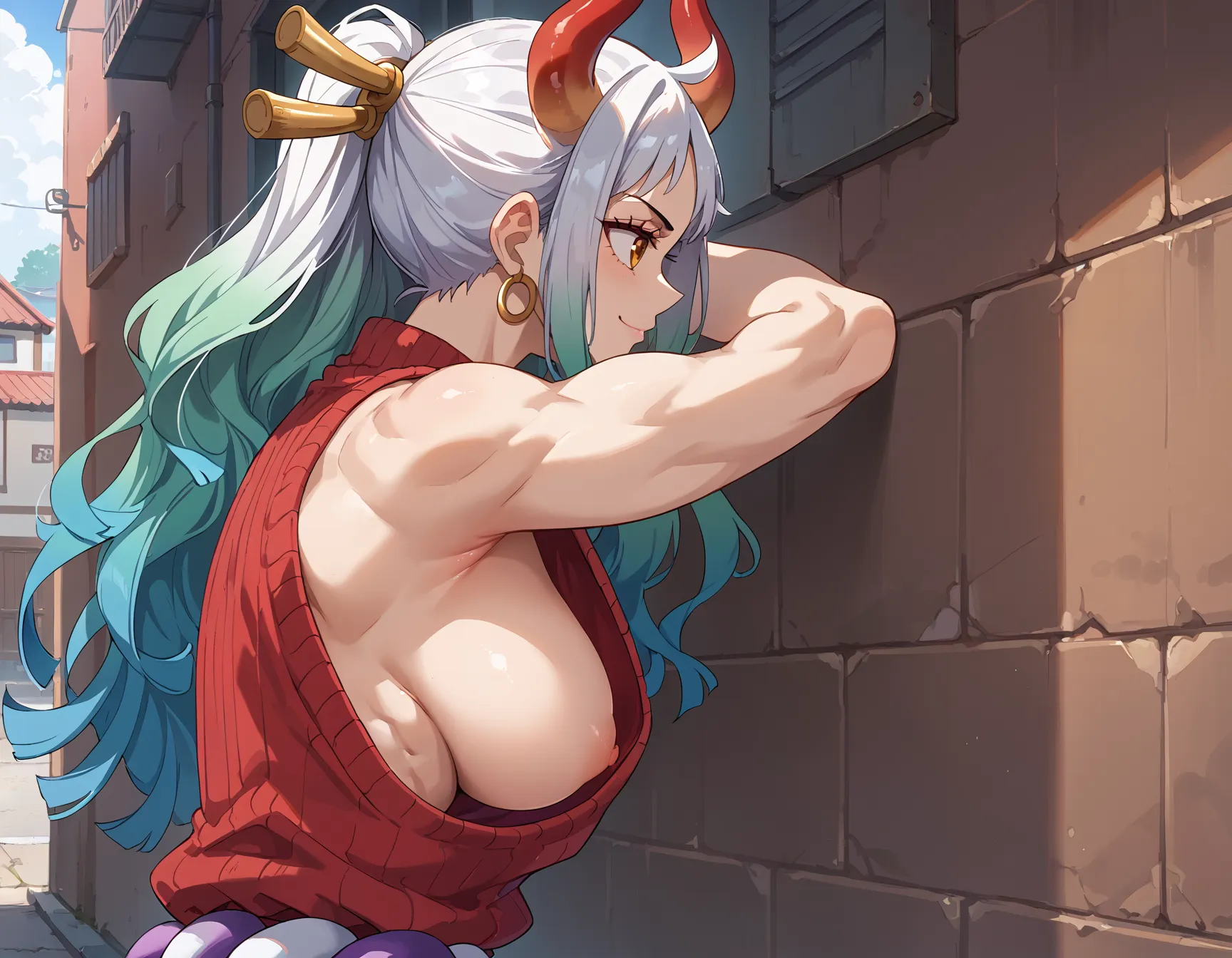 横乳