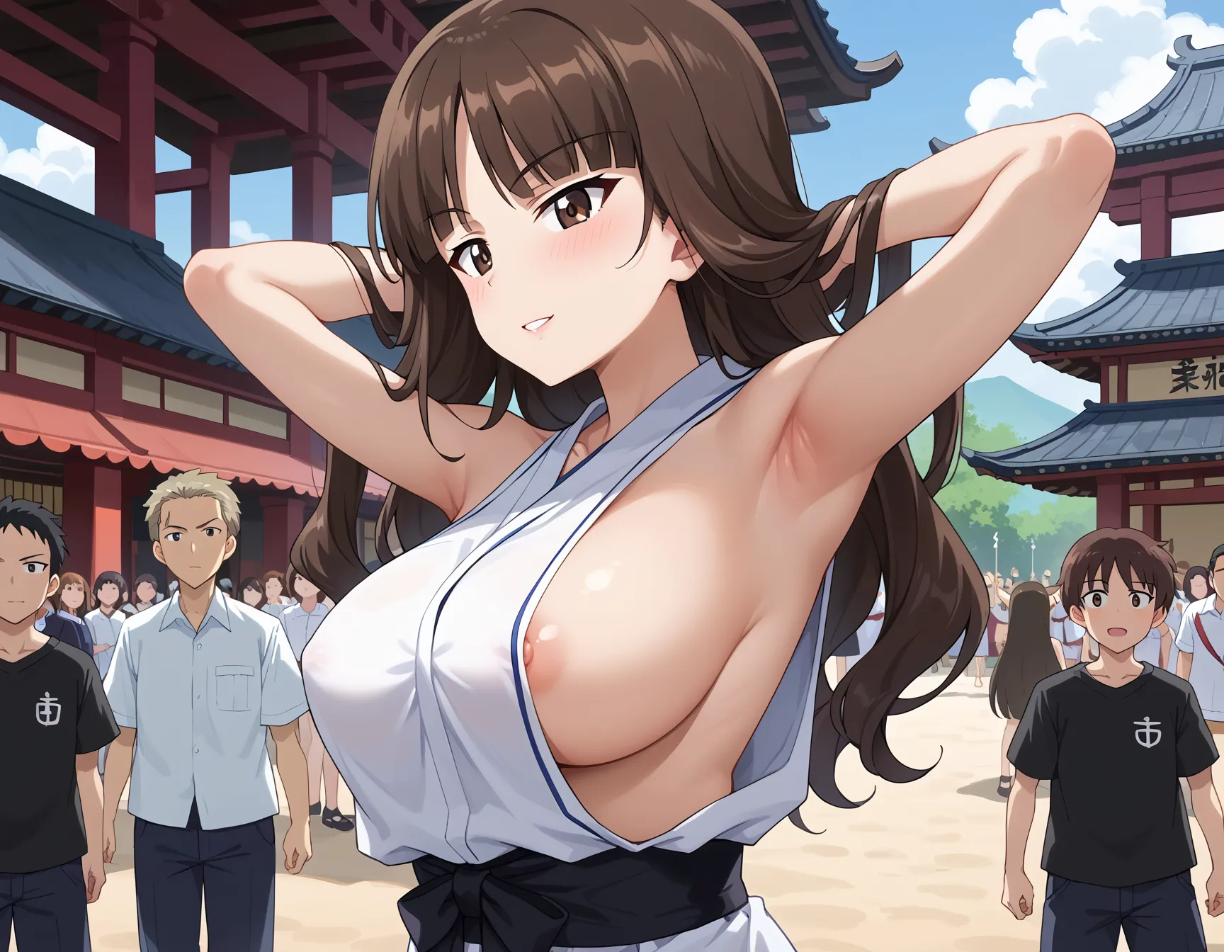 横乳
