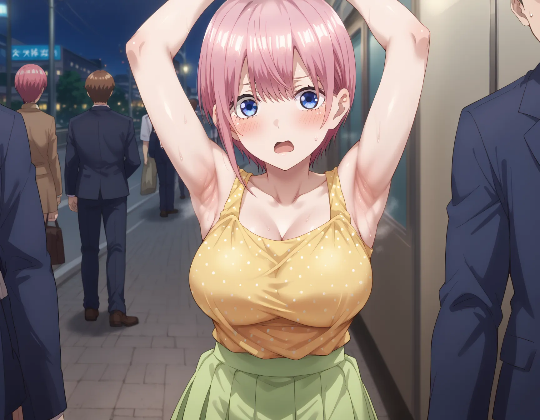 腋コキ