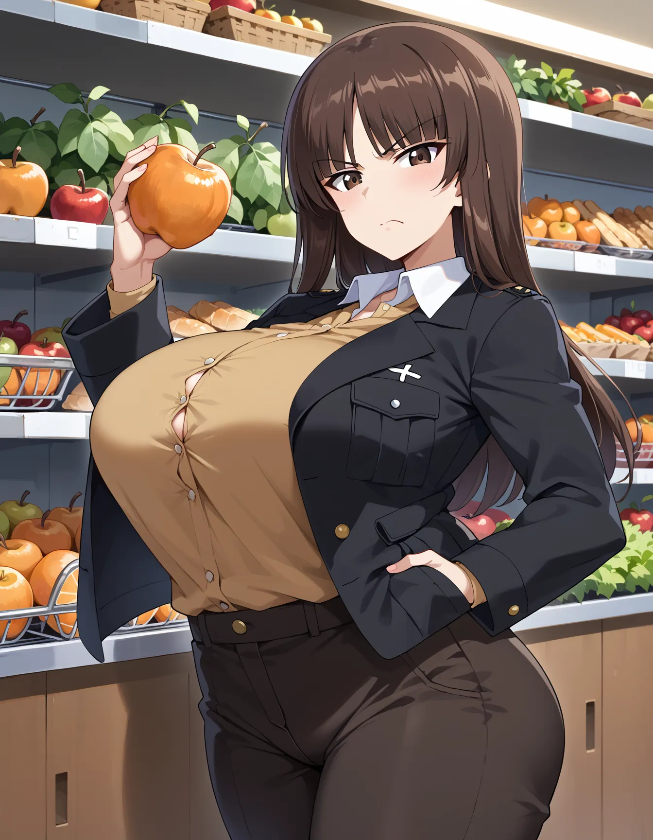 横乳