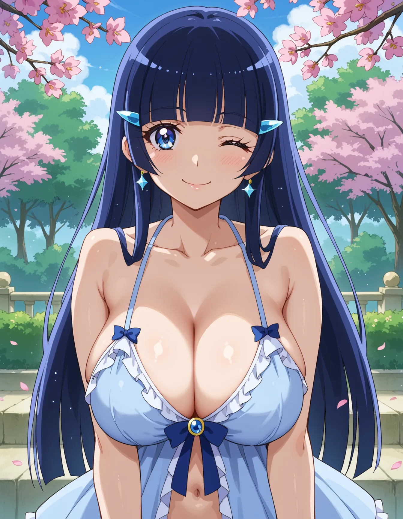 谷間