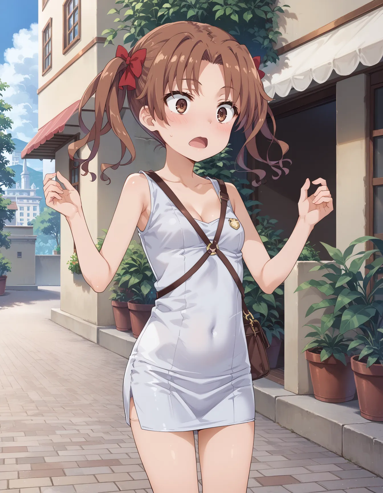 谷間