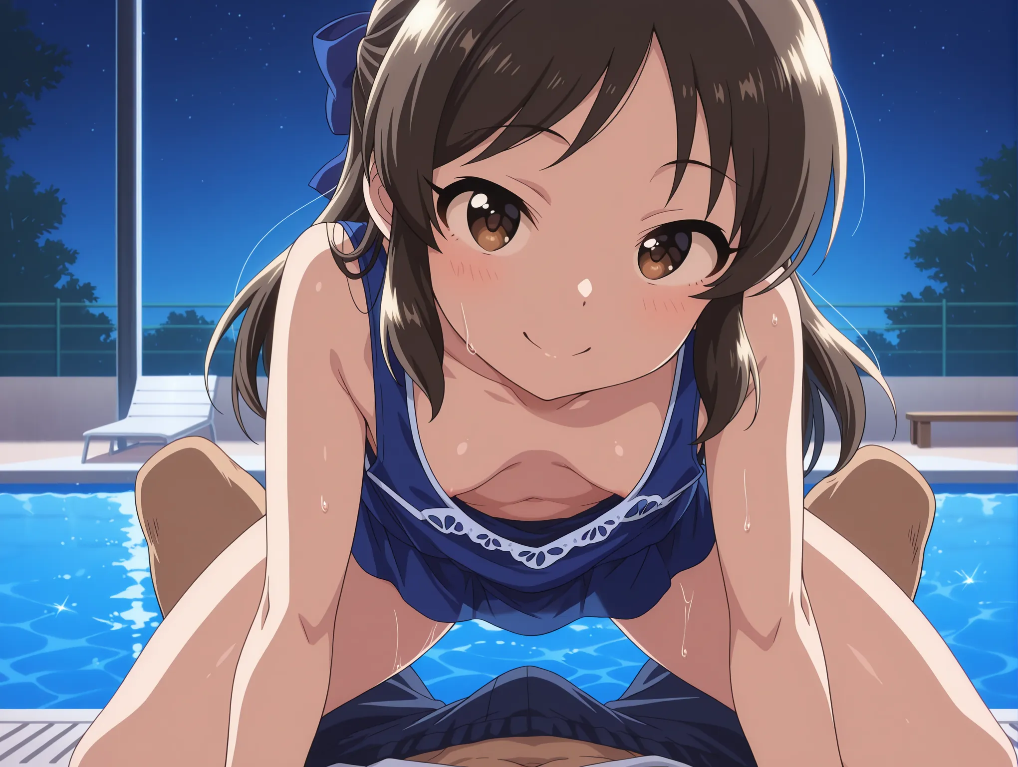 胸チラ