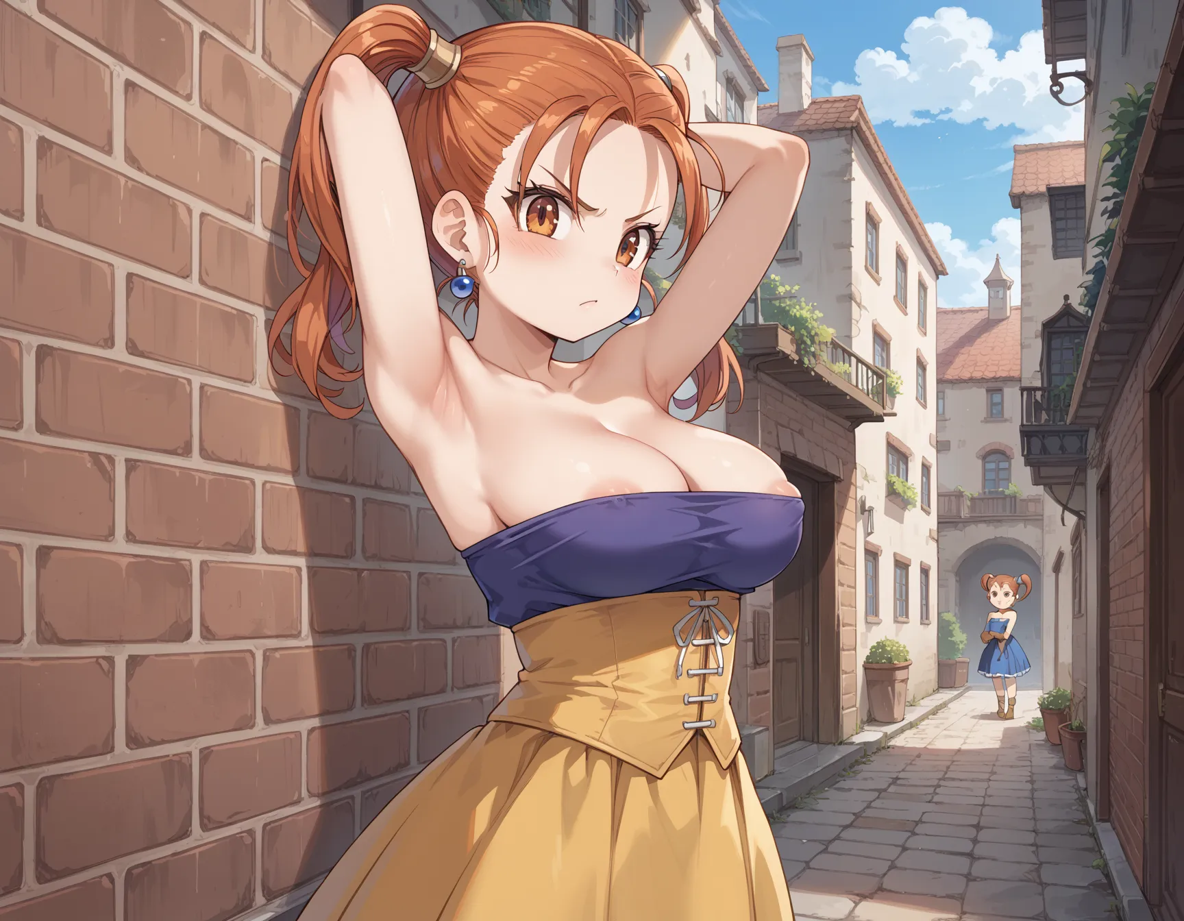 谷間
