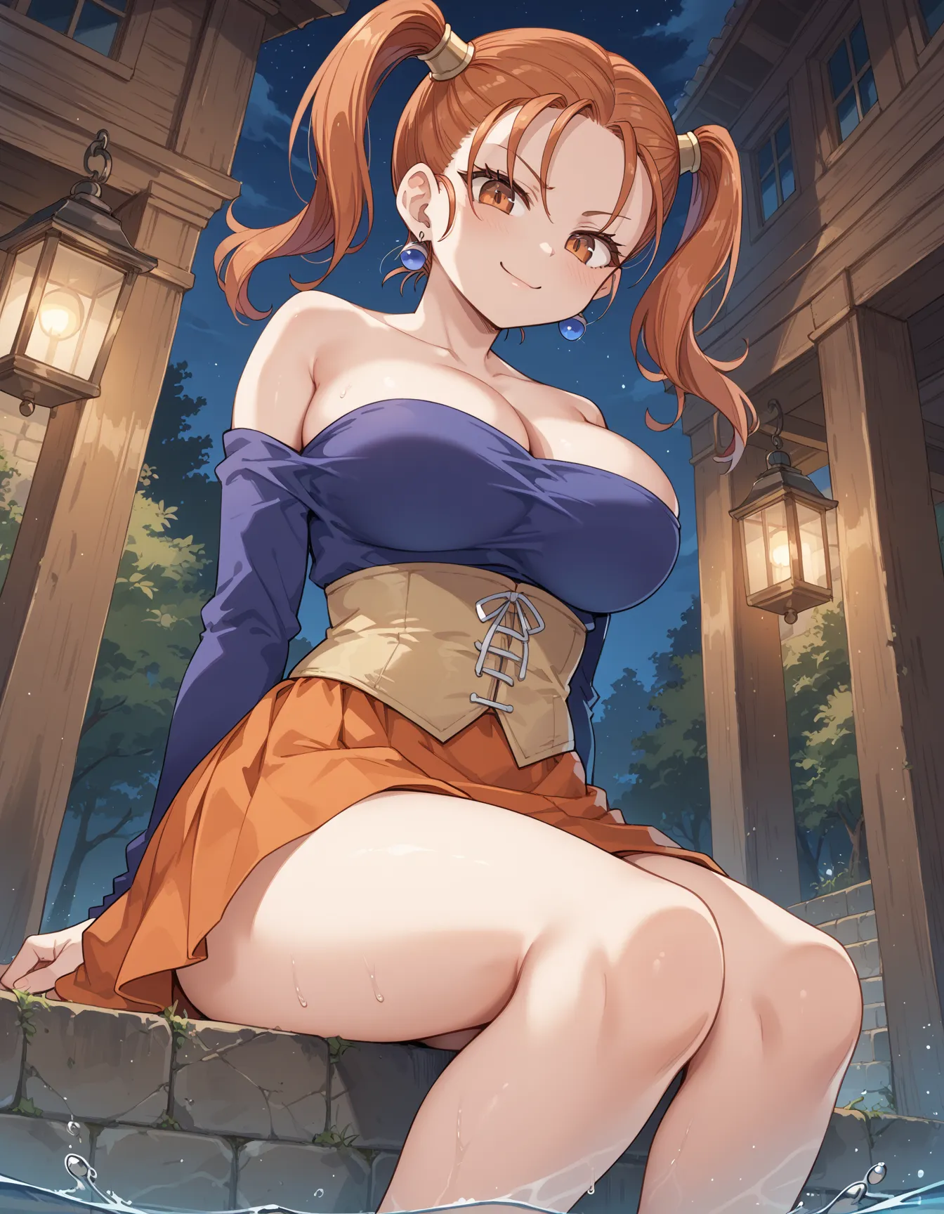 谷間