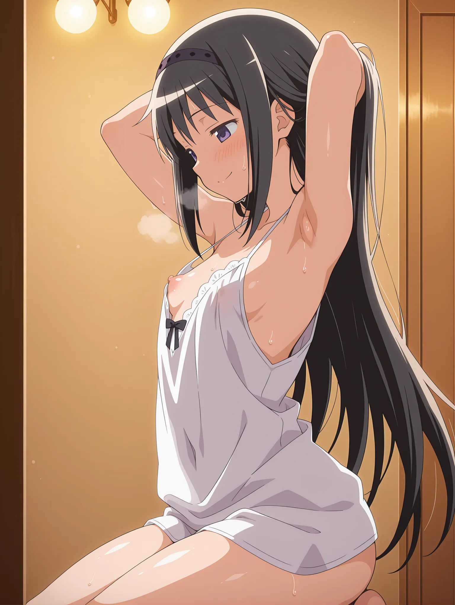 胸チラ