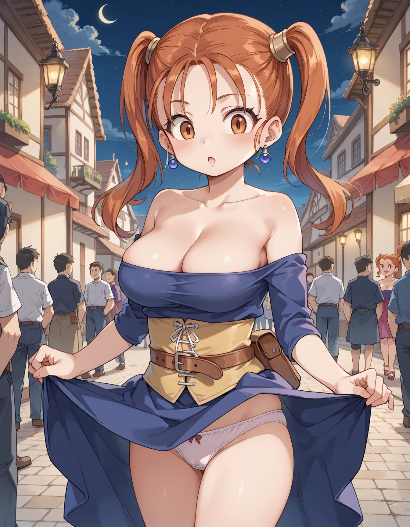 谷間