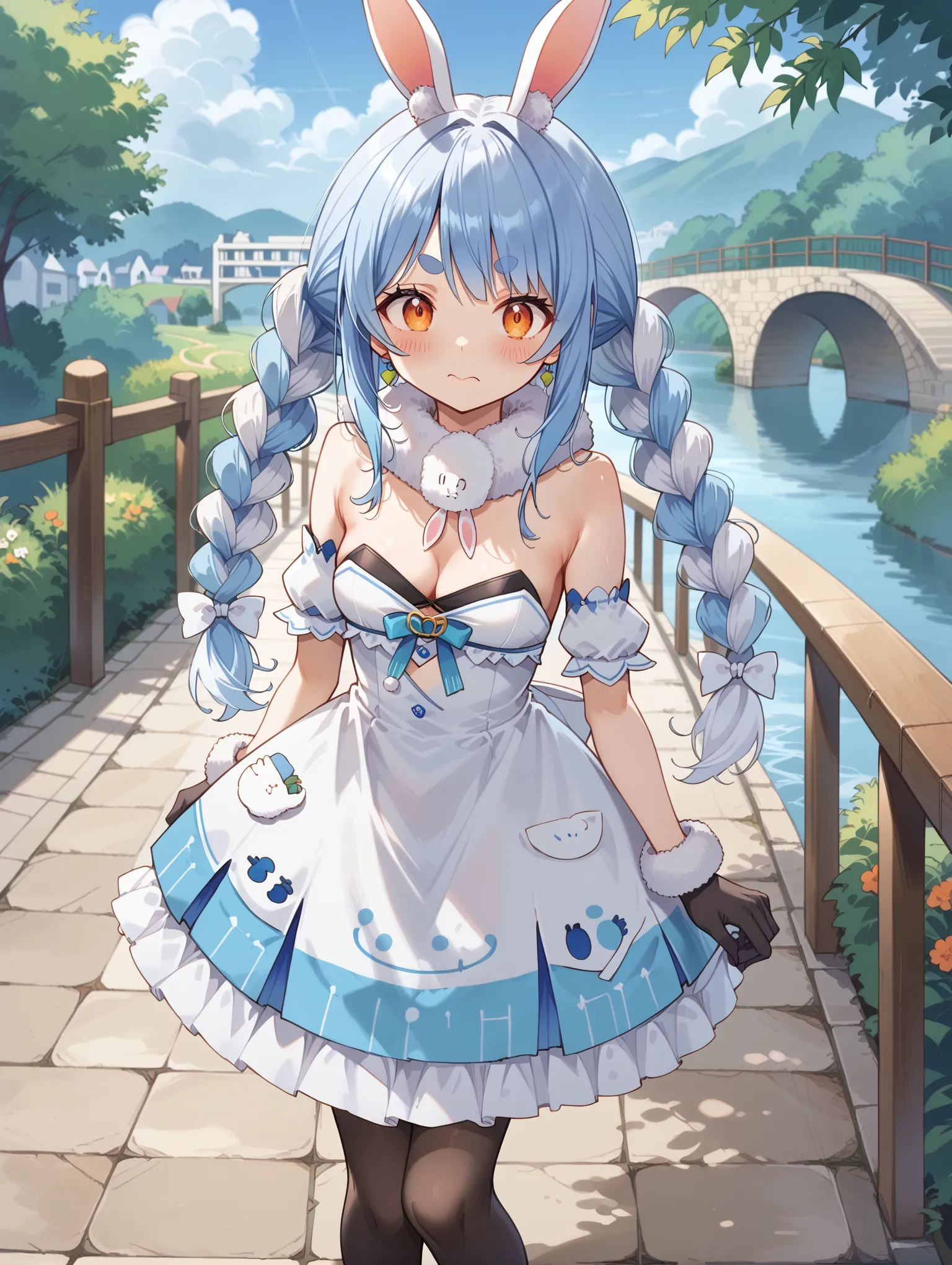 谷間