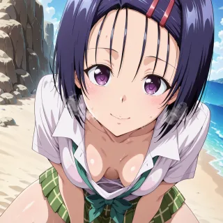 胸チラ