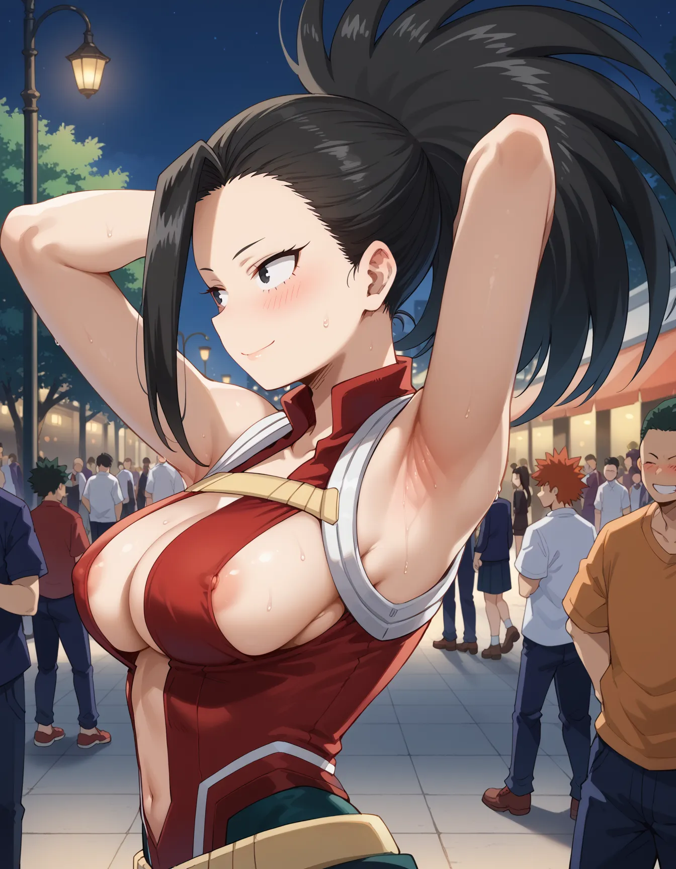 横乳