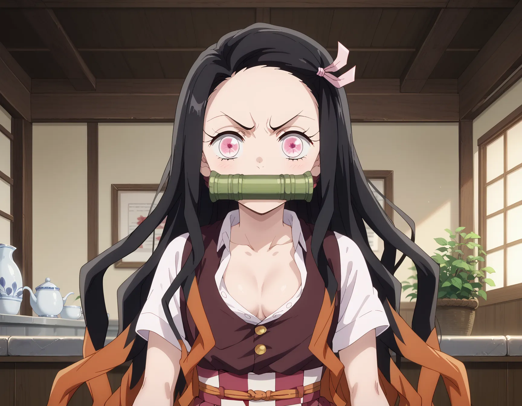 谷間