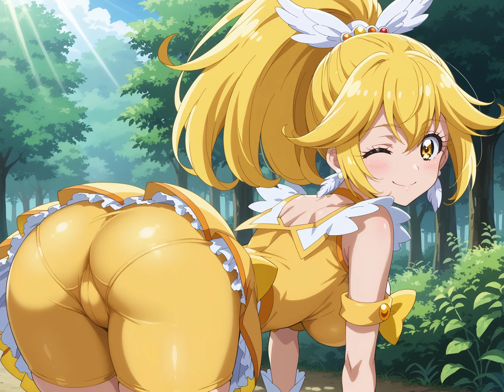 お尻