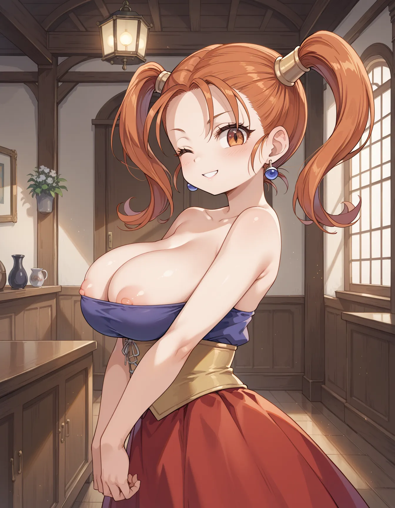 谷間