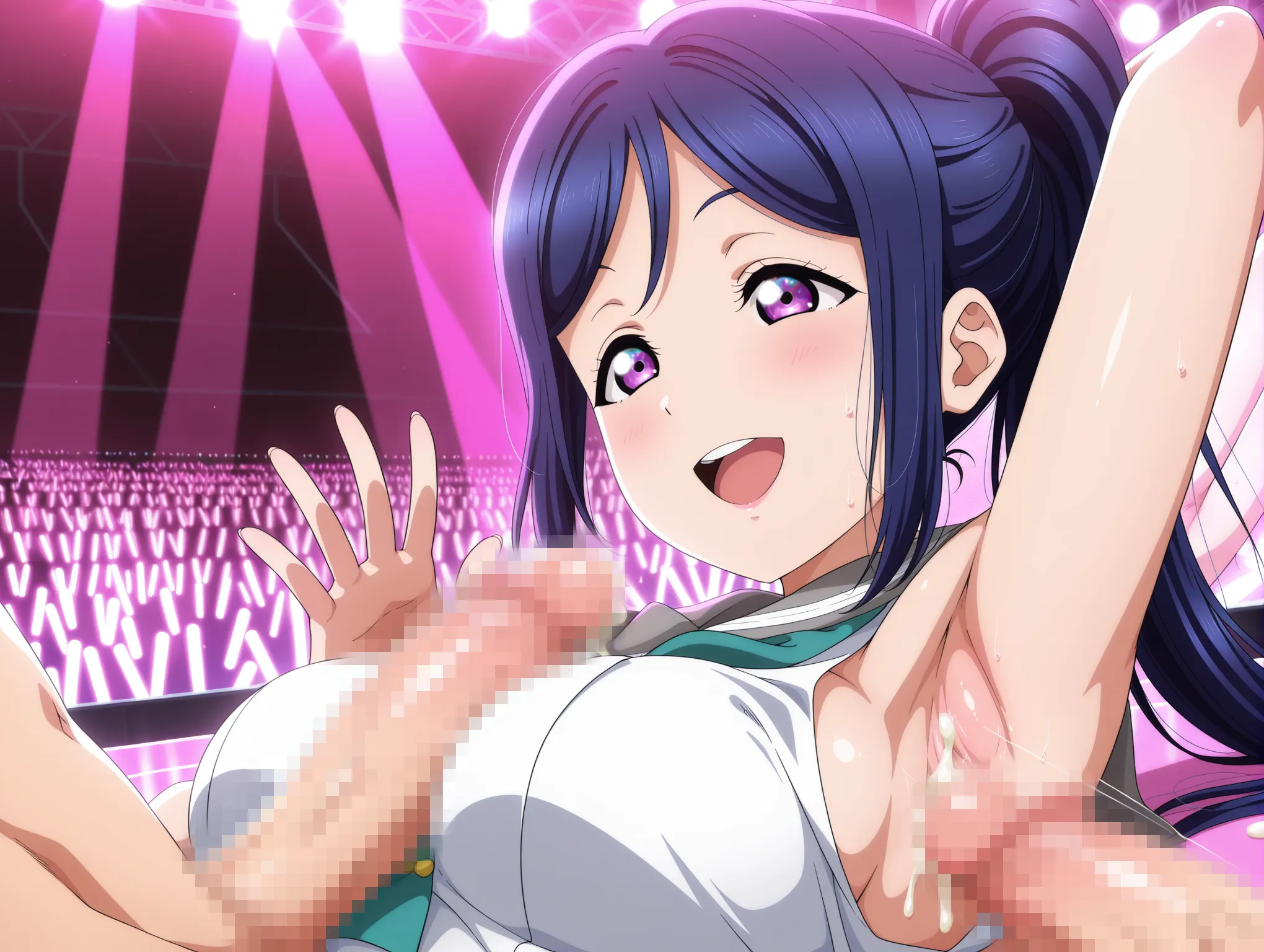 腋コキ