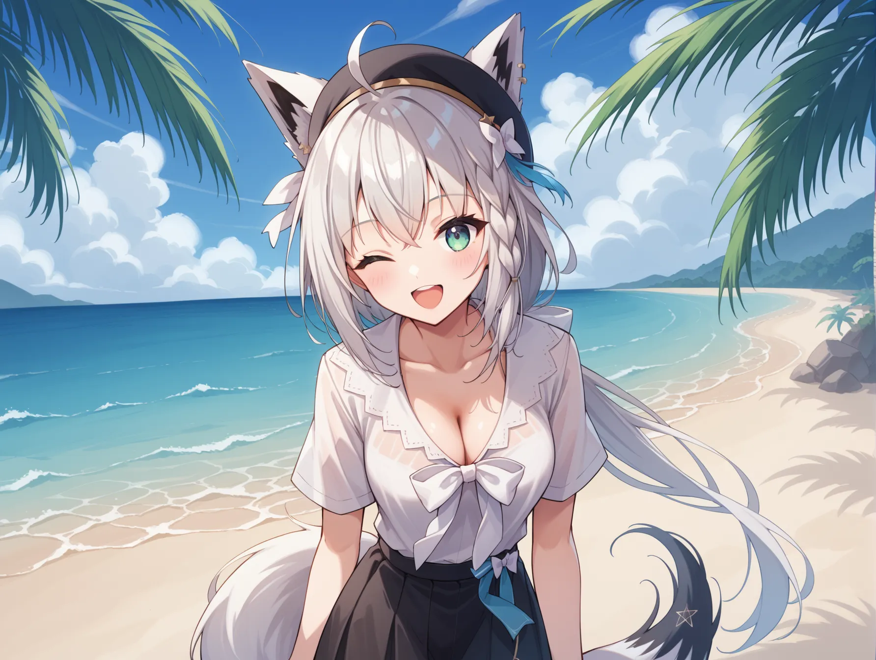 谷間