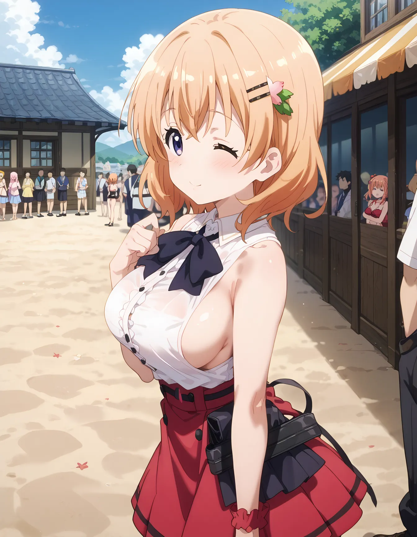 横乳
