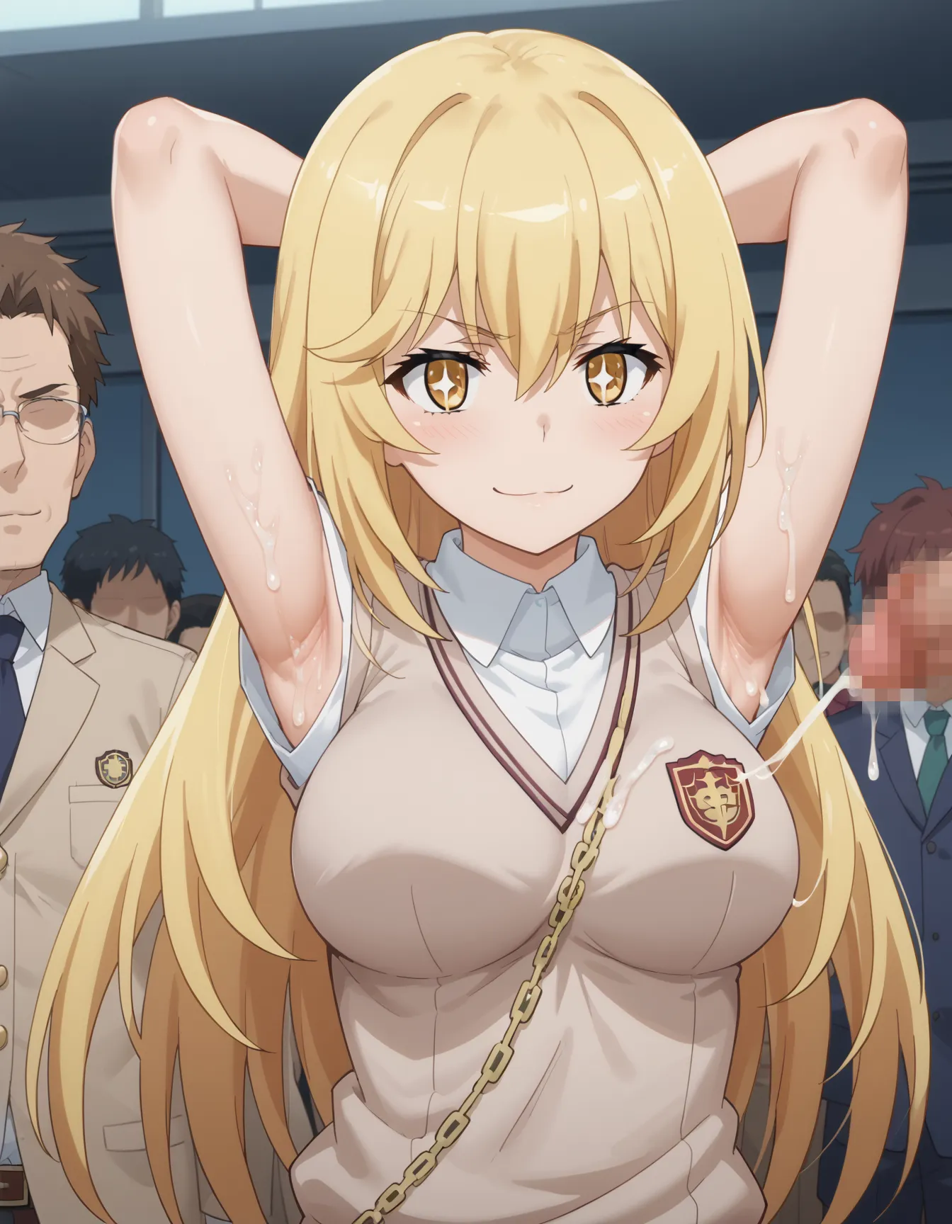腋コキ