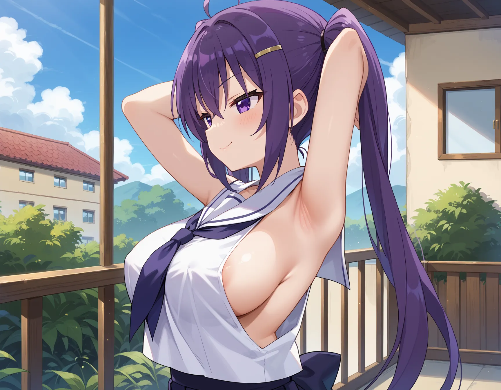 横乳