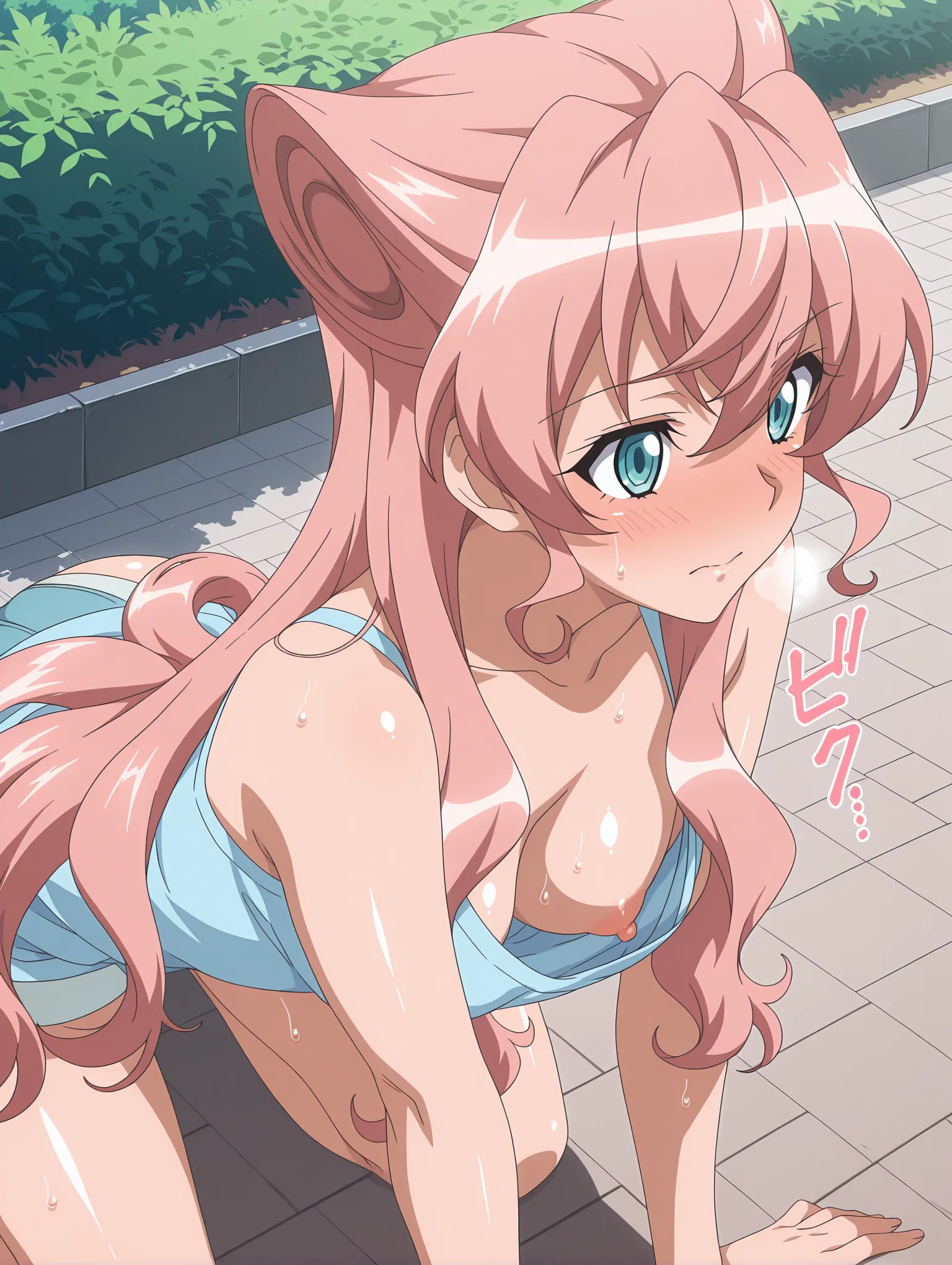 胸チラ