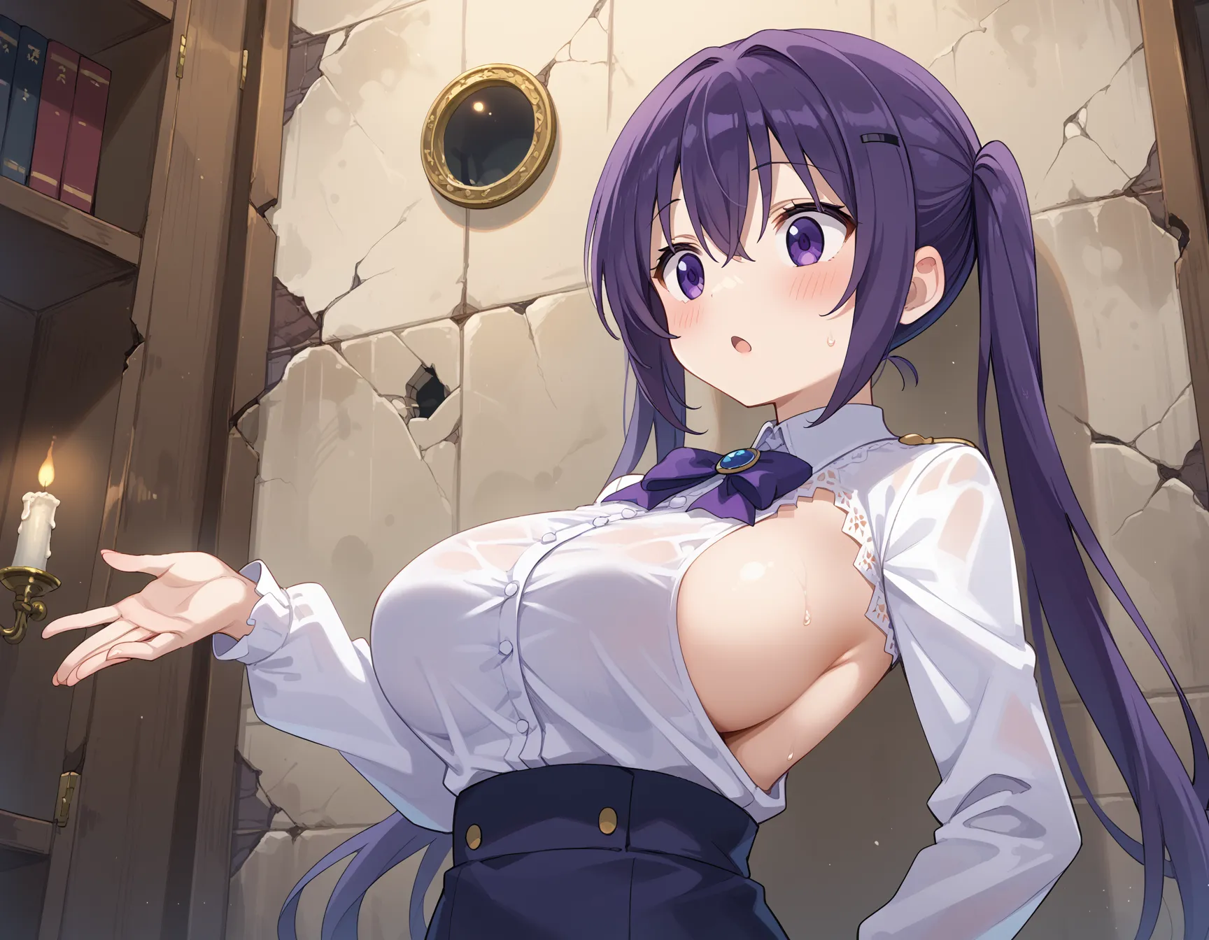 横乳